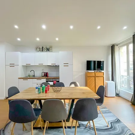 Urban Flat 17 - Pretty 3 Bdr Flat In Montorgueil Parigi